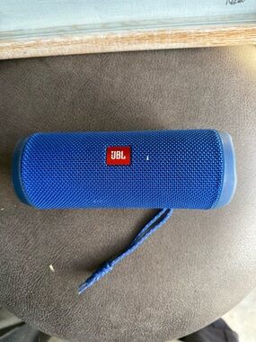 JBL Blue Portable Bluetooth Speaker with Carry Strap